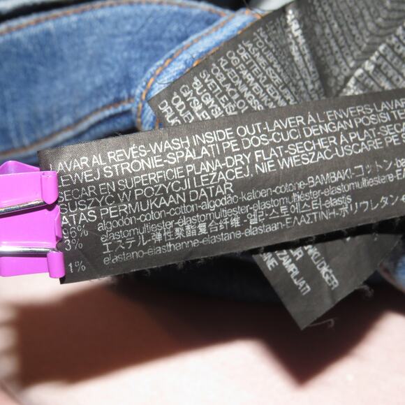 Zara Pearl Beaded Embellished Slim Boyfriend Denim Jeans - Picture 10 of 11